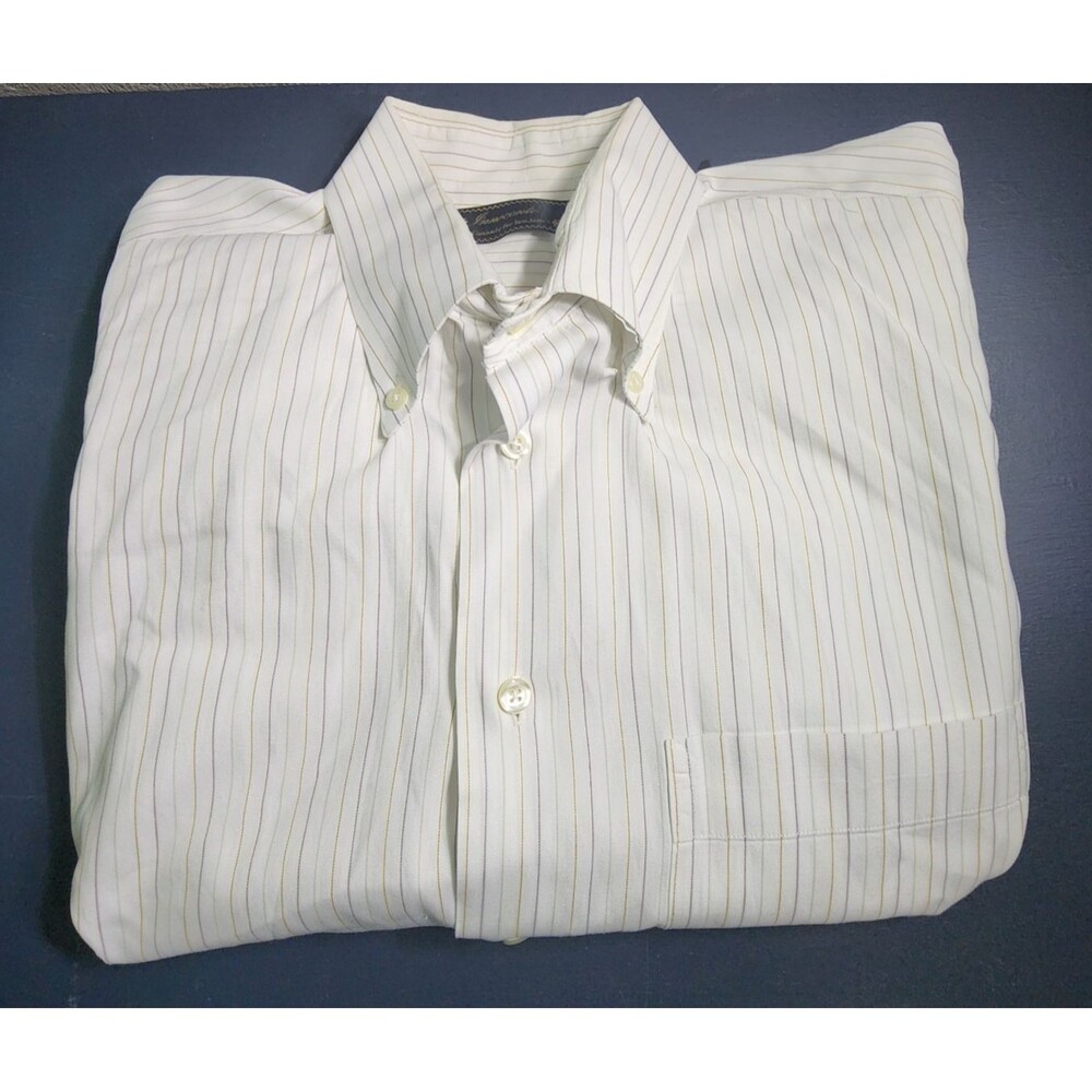Innocenti Tailored Exclusively For Tom James Men's Dress Shirt Size L
